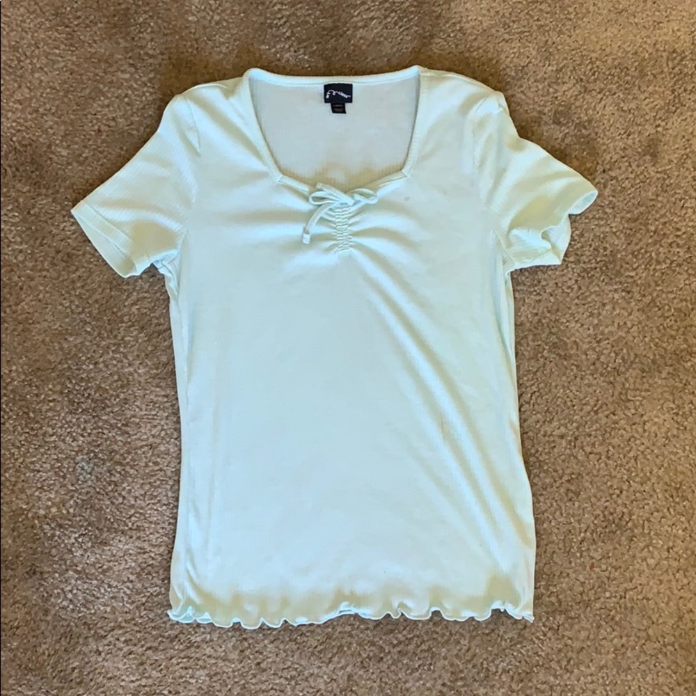 baby blue top (never worn)